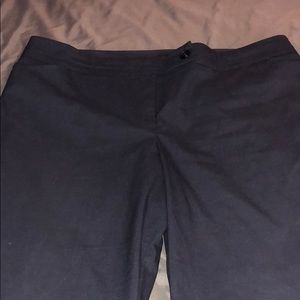 Navy Ann Taylor Signature Slacks